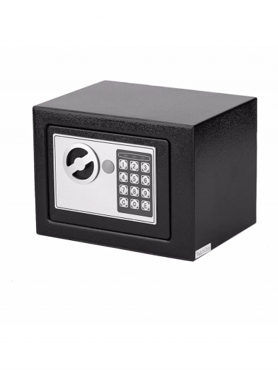 Сейф для денег с электронным замком Salvo черный-1