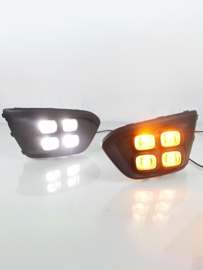 Дневные ходовые огни для Kia Cross, 2 шт-3